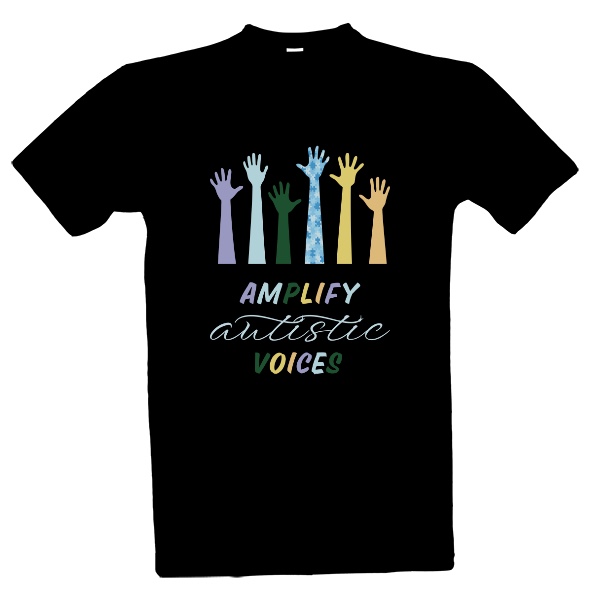Tričko s potlačou Zosilni autistické hlasy